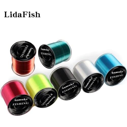 LIDAFISH 500M Nylon Fishing Line 0.14mm-0.50mm Japanese Monofilament Bass Line Rock Fishing Tackle 2021 New