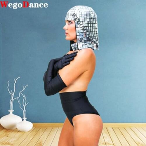 New Women Fashion Mirror Wig Sexy Dance Accessory