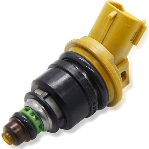 OEM 4pcs 550cc Yellow Side Feed Injector For Subaru Sti WRX GC8 16600AA170