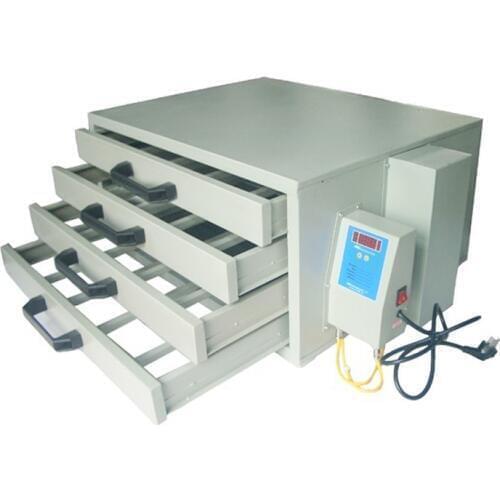 4 Tray Desktop Screen Printing Drying Cabinet 800W 110V/220V