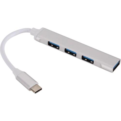 USB-C Hub Type-C 4 Port Multi Splitter Adapter OTG USB Hub High Speed USB 3.0 Multi-Port Splitter Adapter USB Hub 5Gbps Hot Sale