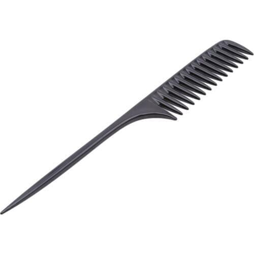 1PC Professional Tip Tail Comb For Salon Barber Section Hair Brush Hairdressing Tools DIY Hair Wide Teeth Combs