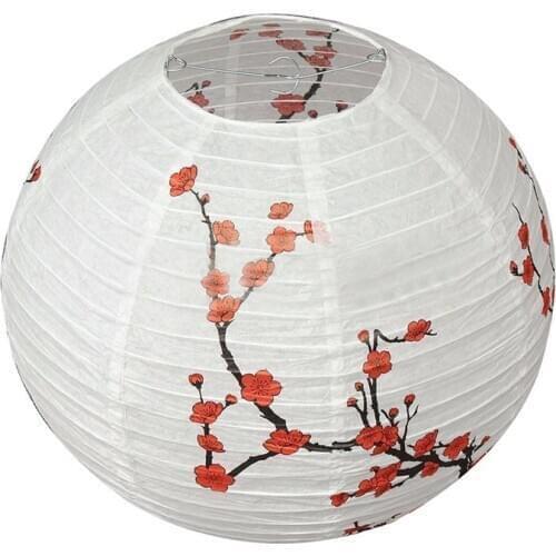 14'' Lamp Shade Paper Lantern Oriental Style Light Decoration
