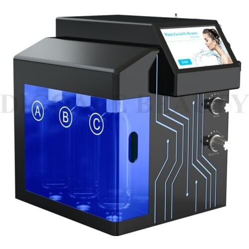 4 in 1 Skin Care Bio Cold Hammer Hydra Dermabrasion Machine Skin Rejuvenation Acne Freckle Removal