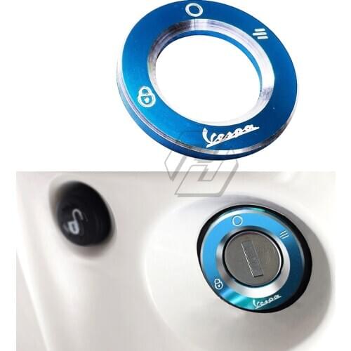 Motorcycle Steering Lock Trim Case for Vespa LX S ET4 GTS GTV