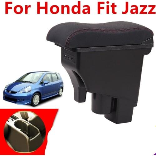For Honda Fit Jazz armrest box USB interface 2002-2007