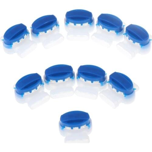 10pcs Electrical Outdoor Applications Wire Connector Robotic Lawn Mower Automower Garden Accessories 3-Way Terminal