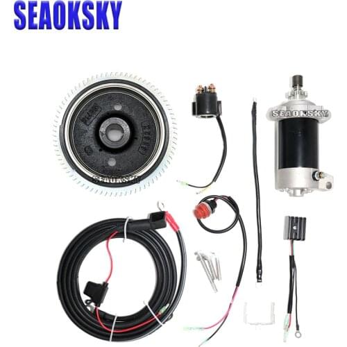 Electric Start Kit For YAMAHA F20 4 Stroke 20HP Boat Motor (New Style)