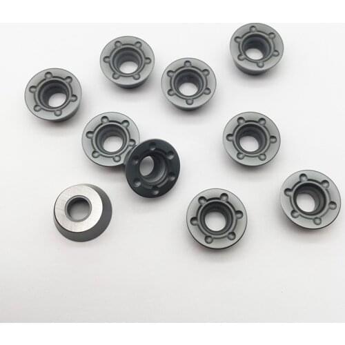 10pcs RDMW1204M0T-PM (R6) suitable for EMRW-6R series will face external tools blade cemented carbide milling insert