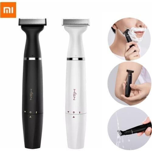 Xiaomi mijia MSN T3 Multi-purpose Electric Hair Shaver Razor Blade Dry & Wet Body Leg Armpit Hair Eyebrow Styling Trimmer