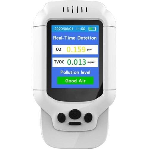 Multi-functional Air Quality Monitor Gas Analyzer Rechargeable Formaldehyde Air Ozone Detection for indoor pollution