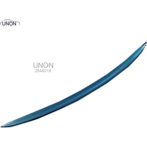 For Toyota Harrier(Venza) 2020 Modified Tail Tailplane Spoiler Rear Wing Strip Car Accessories 1pc