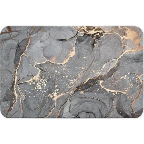 Antiskid bathroom diatom mud absorbent floor mat toilet door mat mouth quick drying foot mat door mat