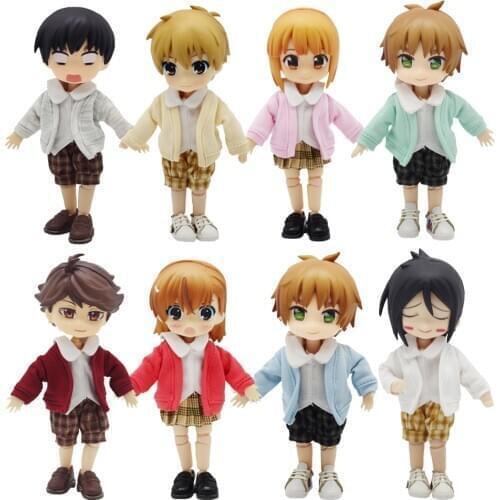 Obitsu11 Ob11 Doll Clothes Beautiful Dnot Pig Clay Hand Handle Coat Sweater School Uniform doll accessories