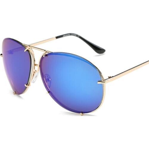 2020 Fashion Pilot Sunglasses Women Men Brand Designer Retro Mirror Sun Glasses Outdoor Driving Eyewear Shades for Women