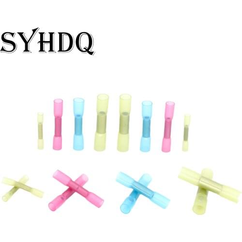 Heat shrinkable terminal BHT0.5 BHT1.25 BHT2 BHT5, insulated butt wire connector, crimp terminal