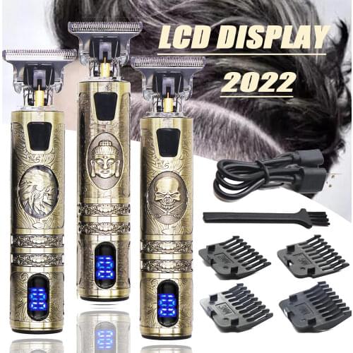 2021 USB Electric Hair Clippers Rechargeable Shaver Beard Trimmer Professional Men Hair Cutting Machine Beard Barber Hair Cut