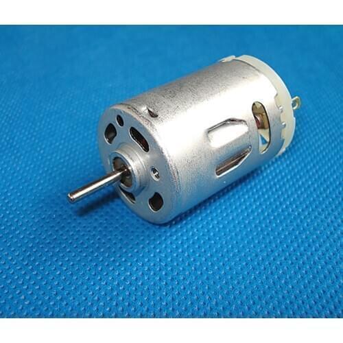 High Speed 380 Motor Household appliances Hair Dryer Vacuum Cleaner Motor, SRS-380 DC Motor DIY Ship Model Toys Accessories