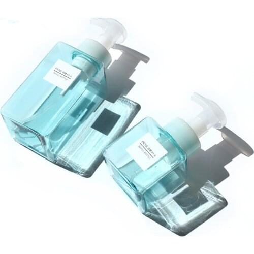 250ml/450ml/650ml Refillable Lotion Bottle Shower Gel Shampoo Empty Bottle Cosmetic Container Bottle