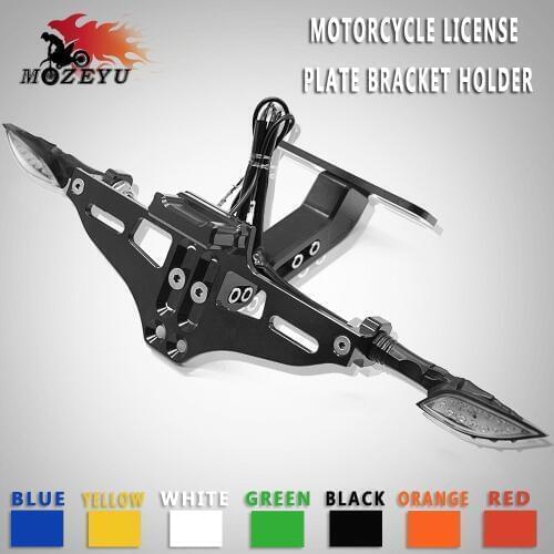 For YAMAHA MT10 MT 10 MT-10 FZ10 FZ 10 FZ-10 Motorcycle Fender Eliminator Registration Plate Bracket License Plate Holder Light