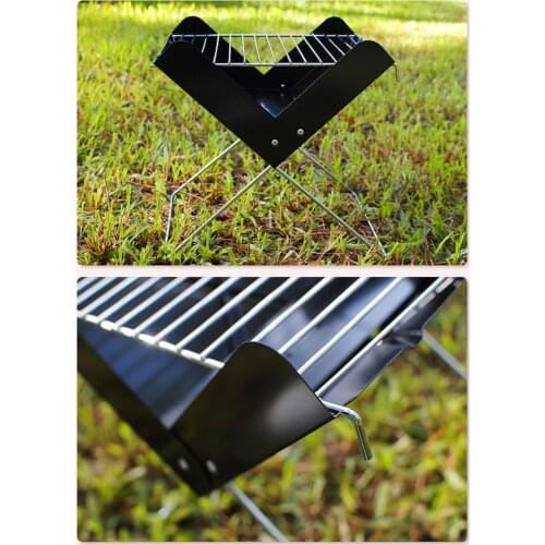 BBQ Grill Portable Charcoal Stove Kabob Camp Party Garden Patio Outdoor