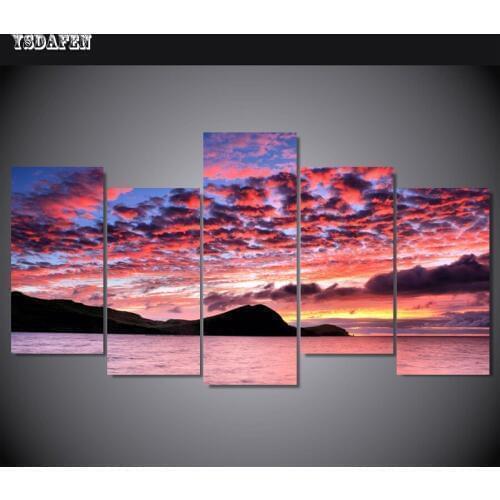 HD Printed Painting Canvas Printing Seascape painting Room decor print poster picture canvas Framed Art HG-073