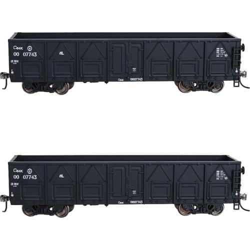 HO Scale 1:87 20ft and 40ft Container Carrier Car Model Train Transport Truck Car For Train Diorama Sand Table Landscape Layout