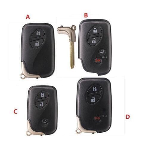KEYECU High Quality Smart Remote Key Shell Case for Lexus IS250 RX350 GS430 GS350 HYQ14AAB