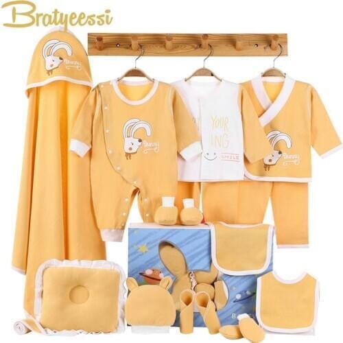 Bunny Newborn Baby Girl Clothes Cotton Print New Born Baby Boy Clothes Infant Clothing Baby Outfit Newborn Set