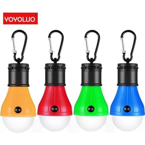Battery Powered Outdoor Multifunctional Tent Light Waterproof LED New LED Portable Hook Mini Camping Emergency Light Bulb