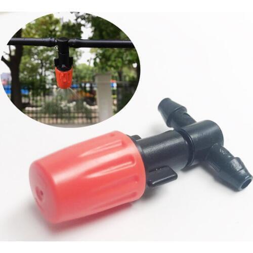 Misting Nozzle Garden Mist Cooling System Sprayers Micro Sprinkler Head Single Nozzle Water Spray Set Mist Humidification Set