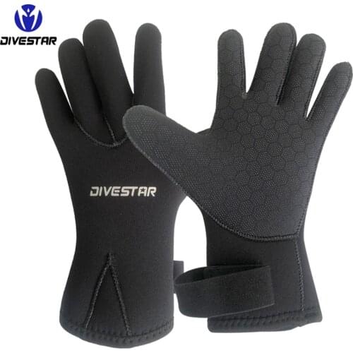 3MM / 5MM Neoprene Diving Gloves Warm Non-Slip Gloves Snorkeling Equipment Scratch-Resistant Underwater Fishing Diving Gloves