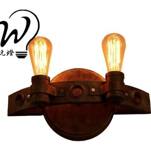 Nordice light gooseneck stone crystal wall sconce lighting rope bedroom light dining room corridor bedroom bedside wall lamp