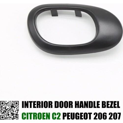 OKC INTERIOR DOOR HANDLE BEZEL FOR PEUGEOT 206 207(1998-2006) LH:9119-FA RH:9119-F3