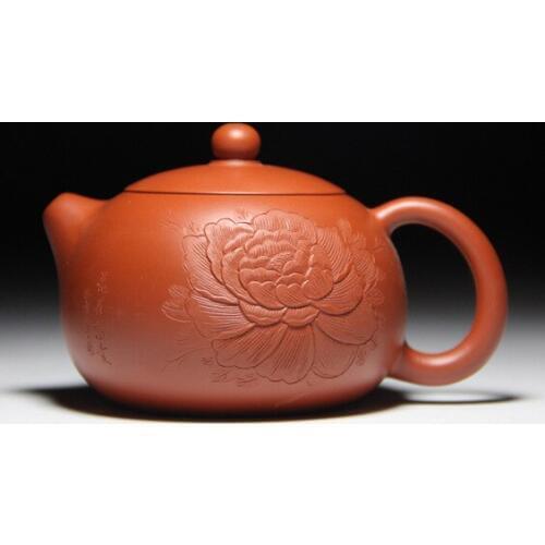 Peony Xi Shi pot 220cc capacity Yixing genuine teapot ore Zhu mud wholesale special