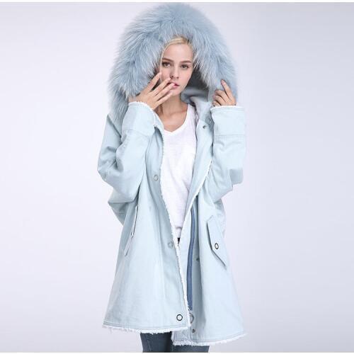 QIUSHAN Womens Denim Jackets