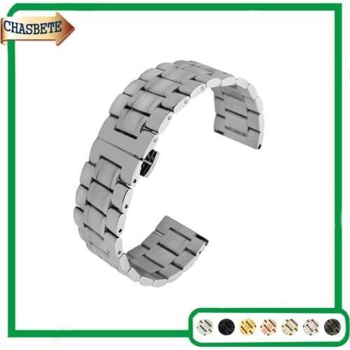 Stainless Steel Watch Band for Orient 20mm 22mm Quick Release Metal Strap Belt Wrist Loop Bracelet Black Silver Gold + Pin +Tool