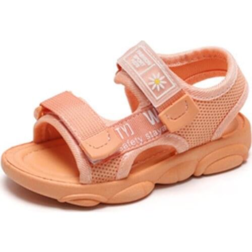 Girls Casual Cандали Baby Shoes Childrens Sandals 2021 Summer New Boys Beach Shoes Open Toe Soft Sole Comfortable and Cool