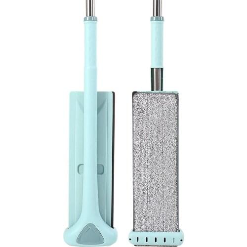 360 Rotation Flat Mop Free Hand Washing Lazy Mop Floor Cleaning Microfiber Squeeze Mop Floor Clean Automatic Dehydration MJ