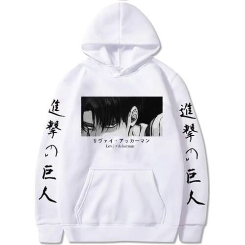 2021 Hot Anime Final Season Attack on Titan Hoodie Men Sweatshirt Titans Attack Graphic Harajuku Hoodie