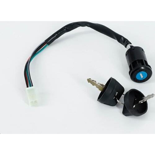 1 Set ATV Ignition Key Switch Universal 2 Wires Ignition Keys Start Switch Lock Key For ATV Go Kart Scooter Motorcycle Etc 2019