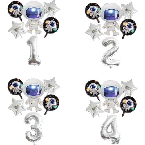 Balloon Astronaut Birthday Balloon Digital Balloon Childrens BirthdayParty