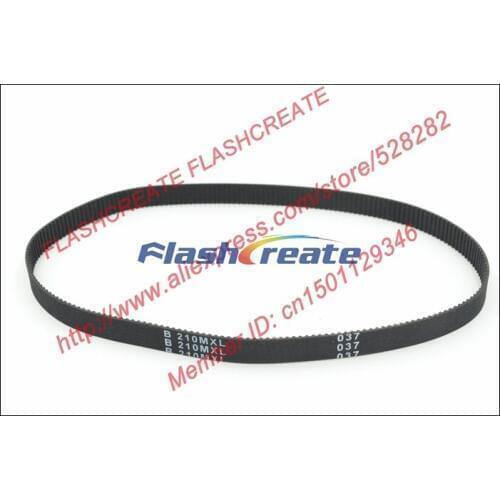 10pcs B210 MXL Timing Belt Teeth 210 Width 9.4mm Length 426.72mm B210MXL Rubber Closed-Loop Synchronous Belt Fit MXL Pulley