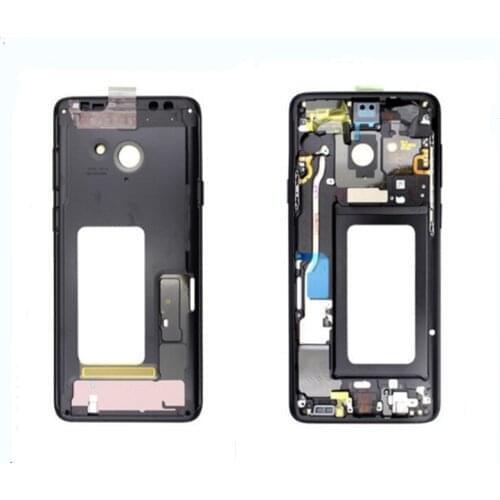For Samsung Galaxy S9 S9 Plus G960f G965F Housing LCD Display Middle Frame Midframe Bezel Chassis Plate