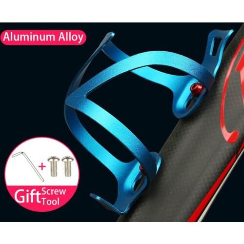 Aluminum Alloy Bicycle Bottle Cage Light Integrated Design Frame Suitable for Mountain Bike Accessories Cycling