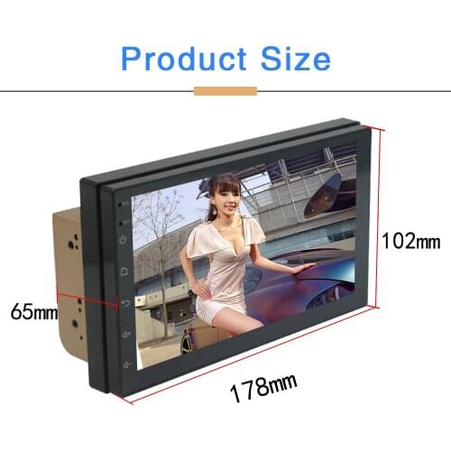 Andriod 9.0 2din car radio car multimedia video player universal auto stereo GPS for Volkswagen nissan hyundai kia toyota kia VW