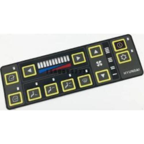 Free shipping excavator R200/215/225/265/305/335/455-7 air conditioning controller panel