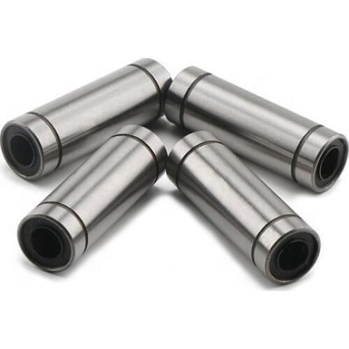 Free shipping by Fedex 50pcs LM6LUU 6mm long type linear bearings 6x12x35 mm linear bushing