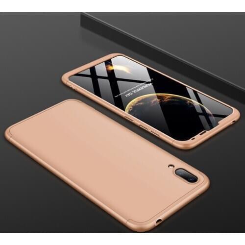 Huawei Y7 Prime 2018 Case Y7Prime 360 Degree Protected Full Body Phone Case for Huawei Y7 2018 LDN-L01 LDN L21 LX3 Cover + Film