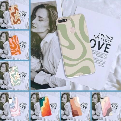 Aesthetic Art Phone Case For Huawei Honor 7 8 9 10 Lite 7S 7X 7A 7C Pro Silicone Soft Back Cover For Honor 10 9 8 8X MAX Case